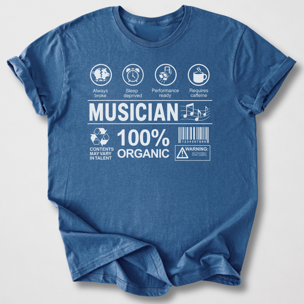 Musician Label T-Shirt
