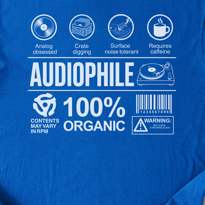 Audiophile Label T-Shirt
