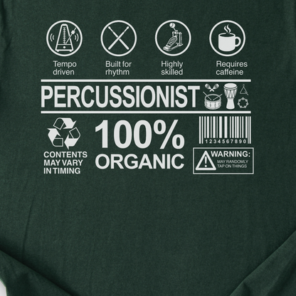Percussionist Label Drum T-Shirt