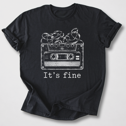 It's Fine Cassette Retro T-Shirt
