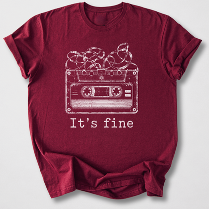 It's Fine Cassette Retro T-Shirt
