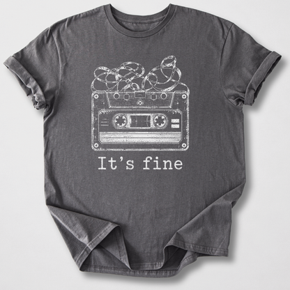It's Fine Cassette Retro T-Shirt