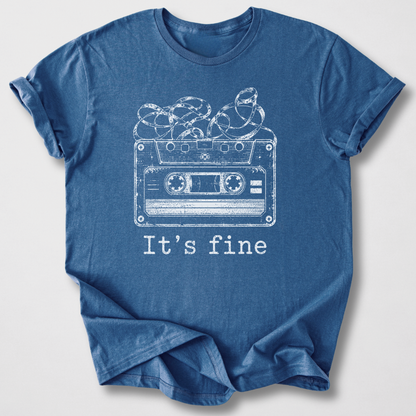 It's Fine Cassette Retro T-Shirt