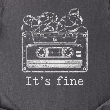 It's Fine Cassette Retro T-Shirt