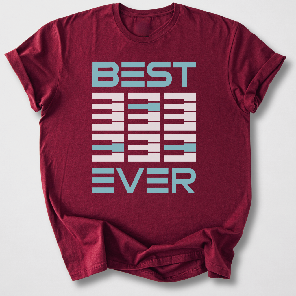 Best Dad Ever Piano T-Shirt