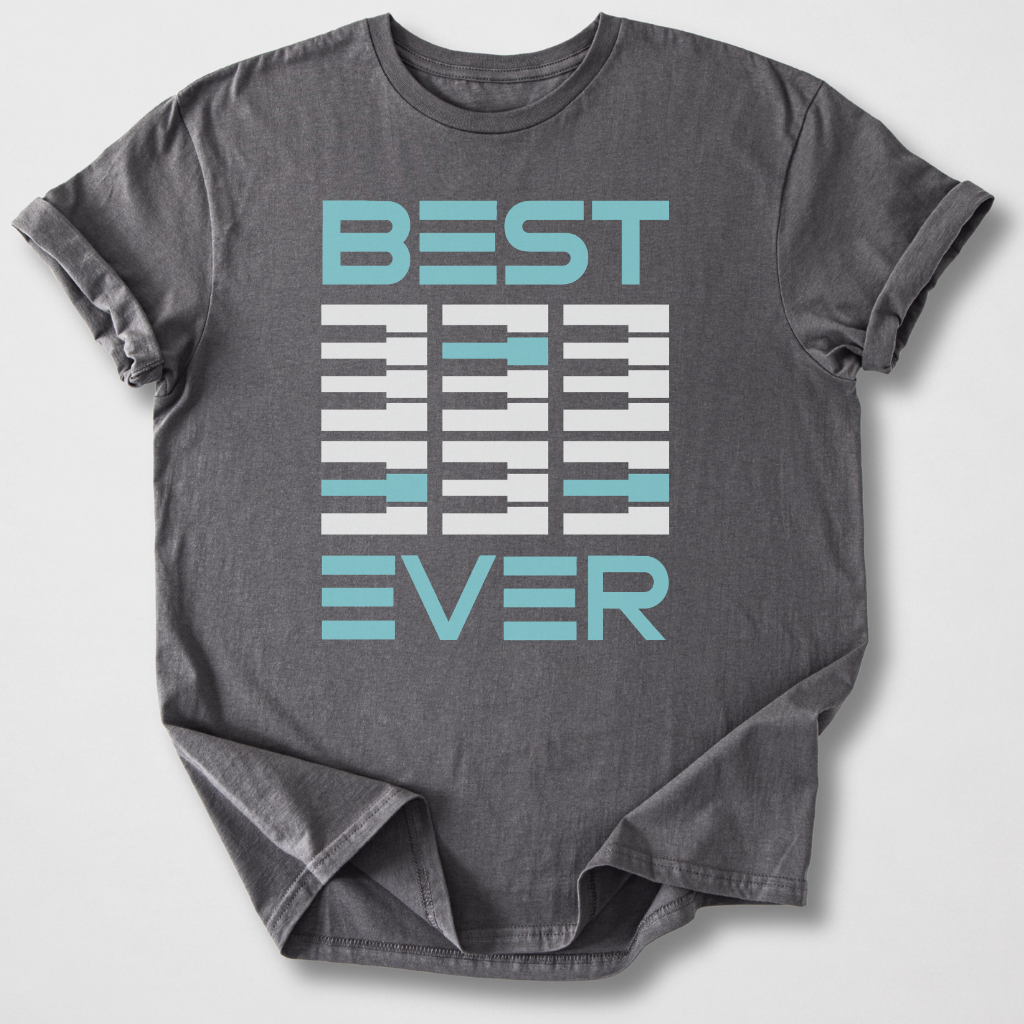 Best Dad Ever Piano T-Shirt
