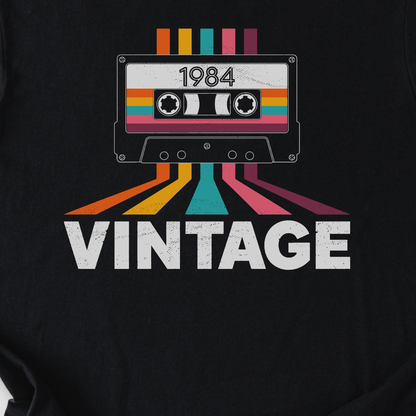 1984 Vintage Retro Cassette T-Shirt