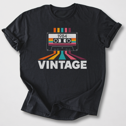 1984 Vintage Retro Cassette T-Shirt