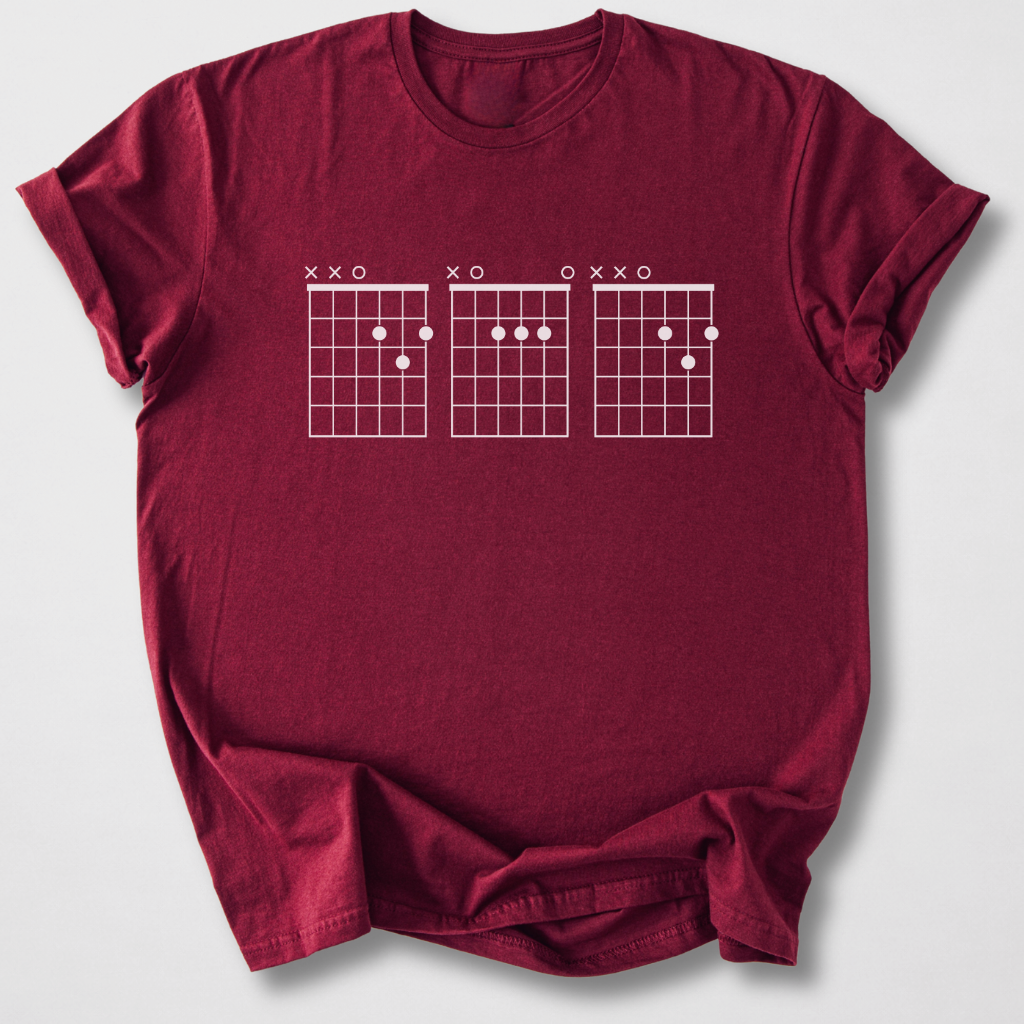 DAD Chords Guitar T-Shirt