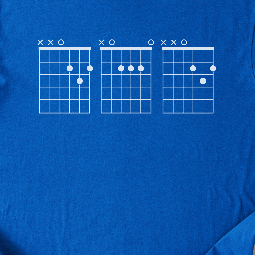 DAD Chords Guitar T-Shirt