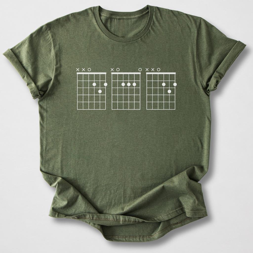DAD Chords Guitar T-Shirt