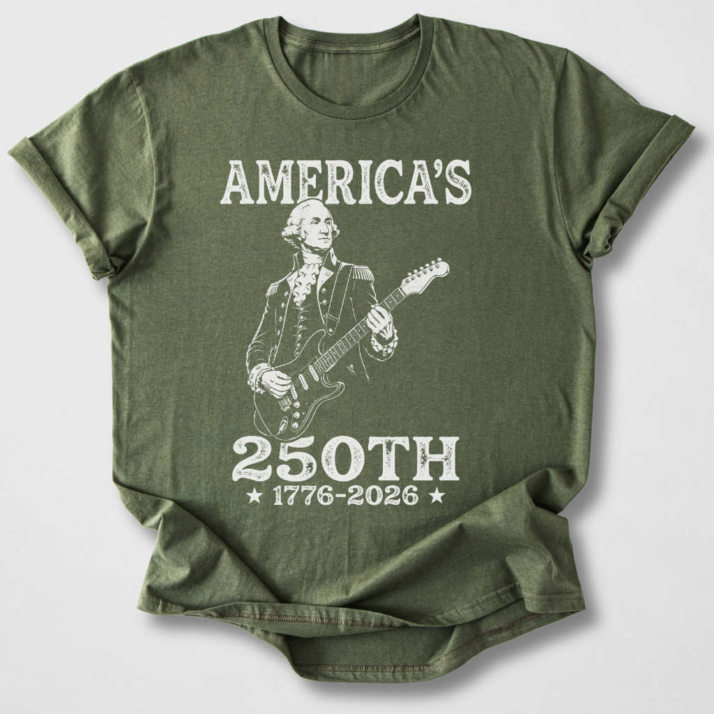 Washington 250 Guitar T-Shirt