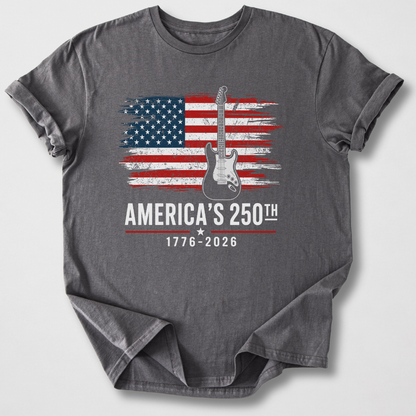 America's 250 Guitar T-Shirt