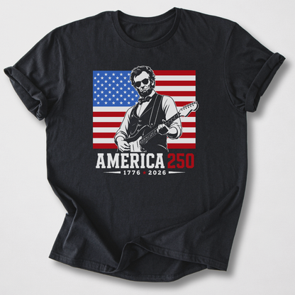 Stars Stripes & Strings Guitar T-Shirt