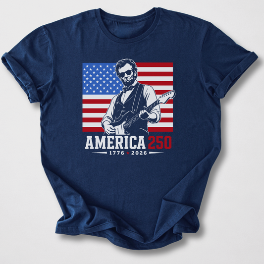 Stars Stripes & Strings Guitar T-Shirt