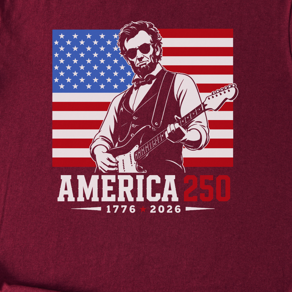 Stars Stripes & Strings Guitar T-Shirt