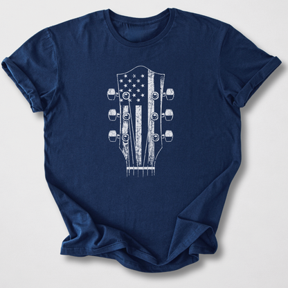 American Headstock Guitar T-Shirt