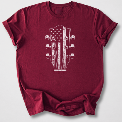 American Headstock Guitar T-Shirt