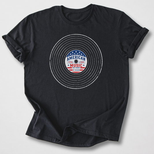 250 Years Of Sound Vinyl T-Shirt