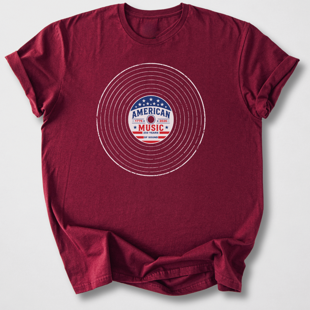 250 Years Of Sound Vinyl T-Shirt