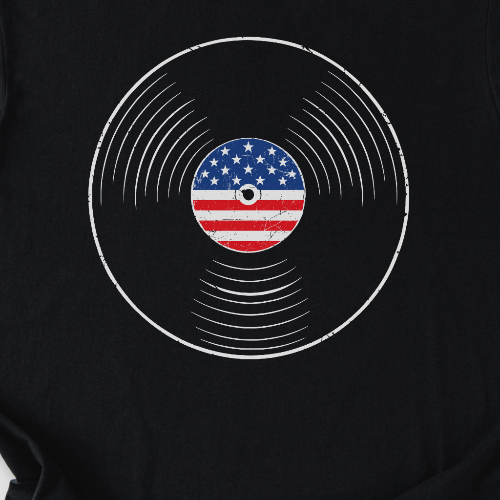 Stars & Stripes Vinyl T-Shirt