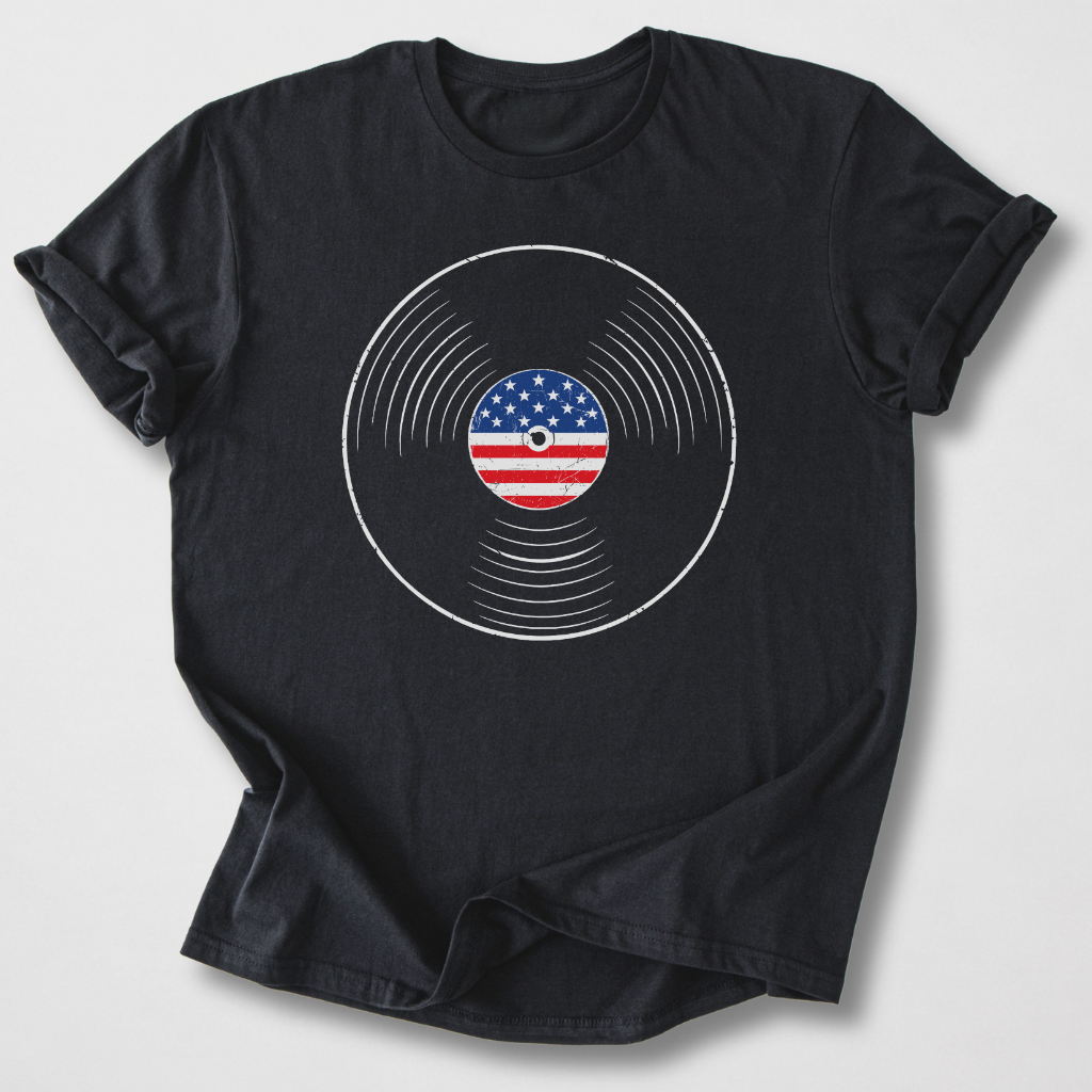 Stars & Stripes Vinyl T-Shirt