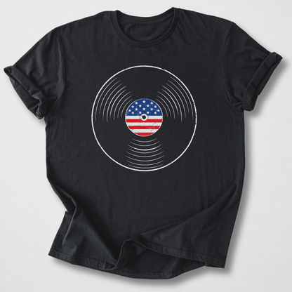 Stars & Stripes Vinyl T-Shirt