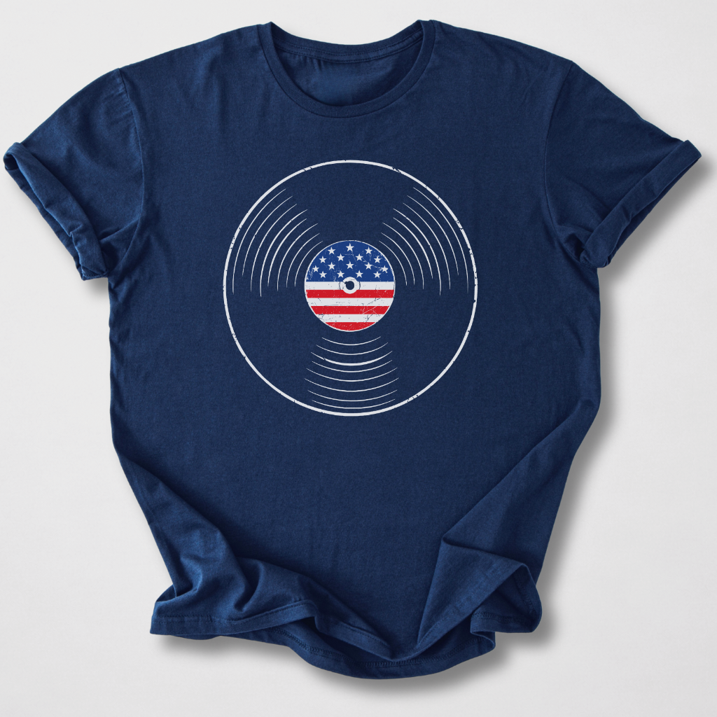 Stars & Stripes Vinyl T-Shirt