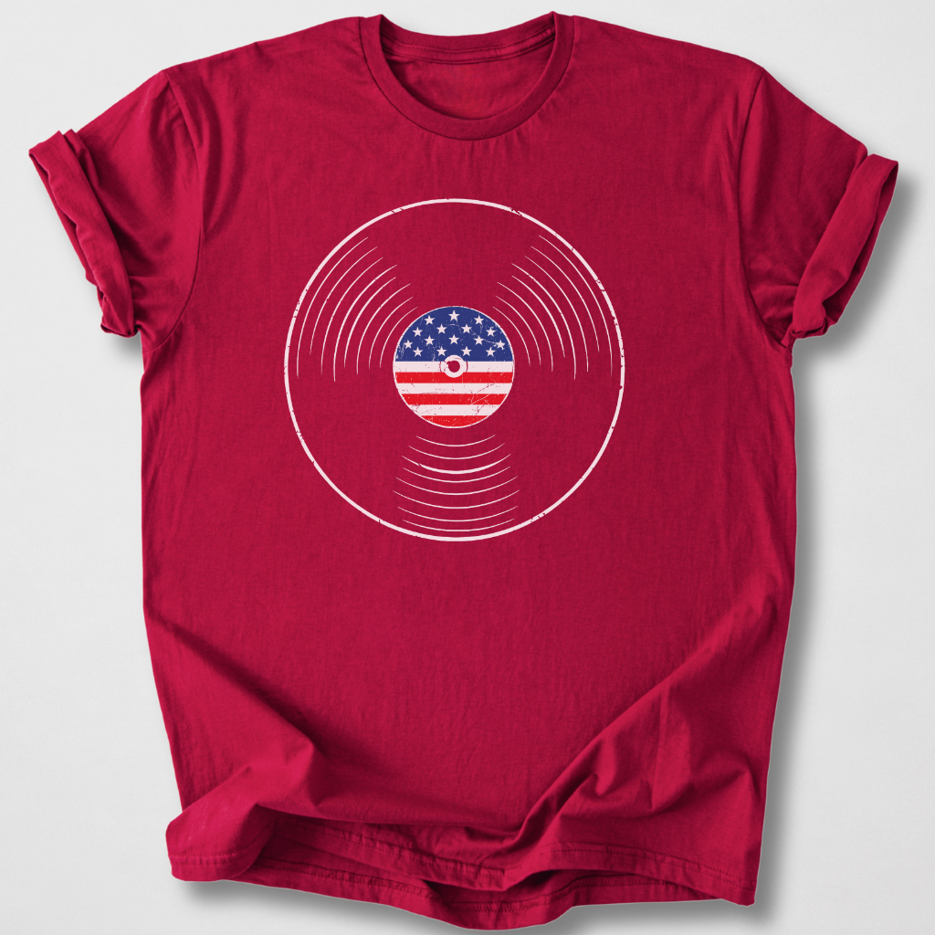 Stars & Stripes Vinyl T-Shirt