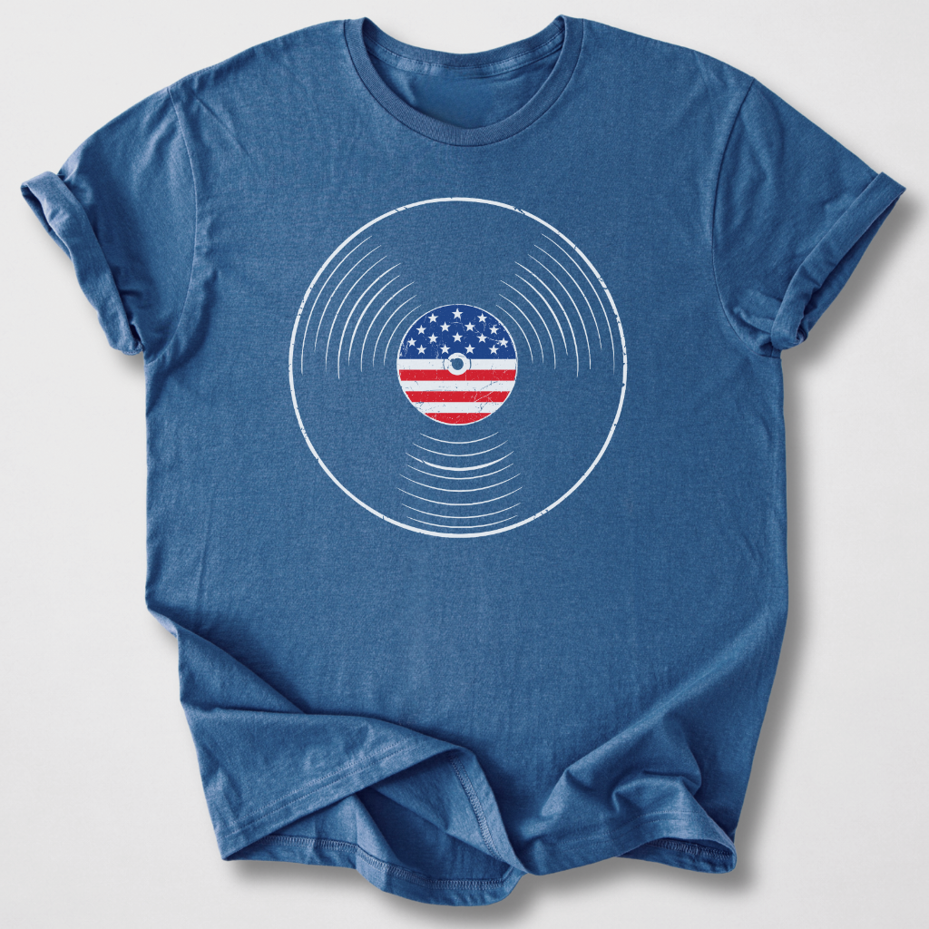 Stars & Stripes Vinyl T-Shirt