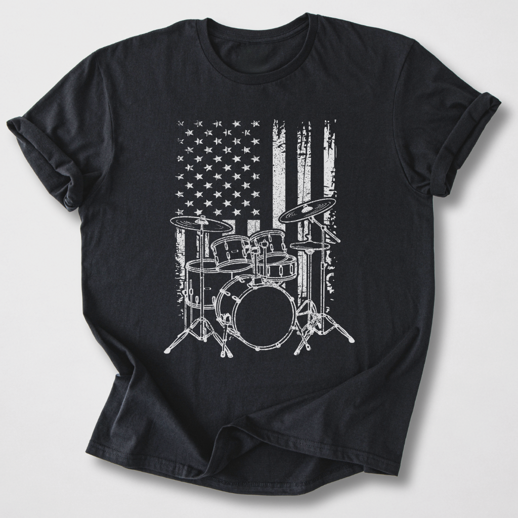 Vintage American Drummer T-Shirt