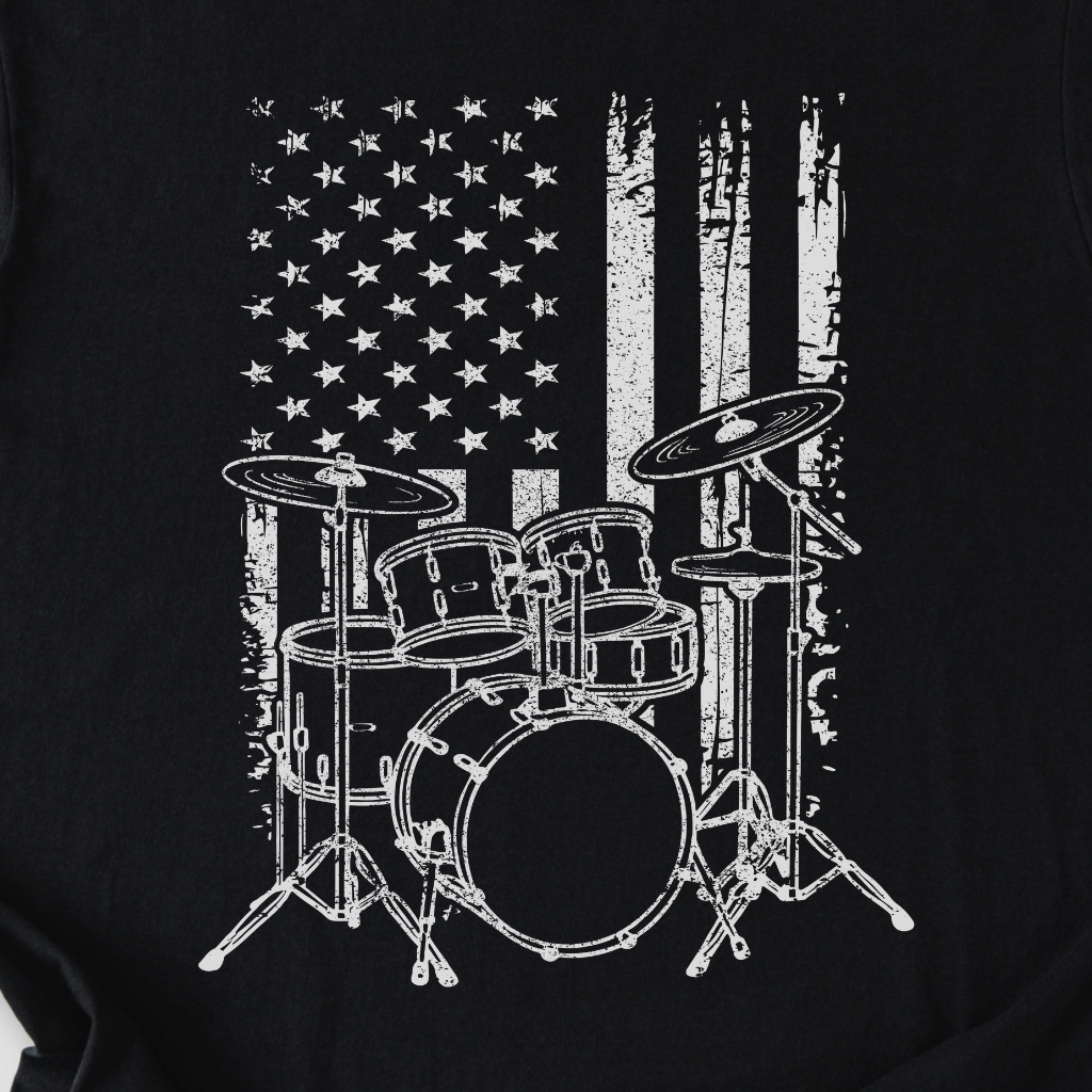 Vintage American Drummer T-Shirt