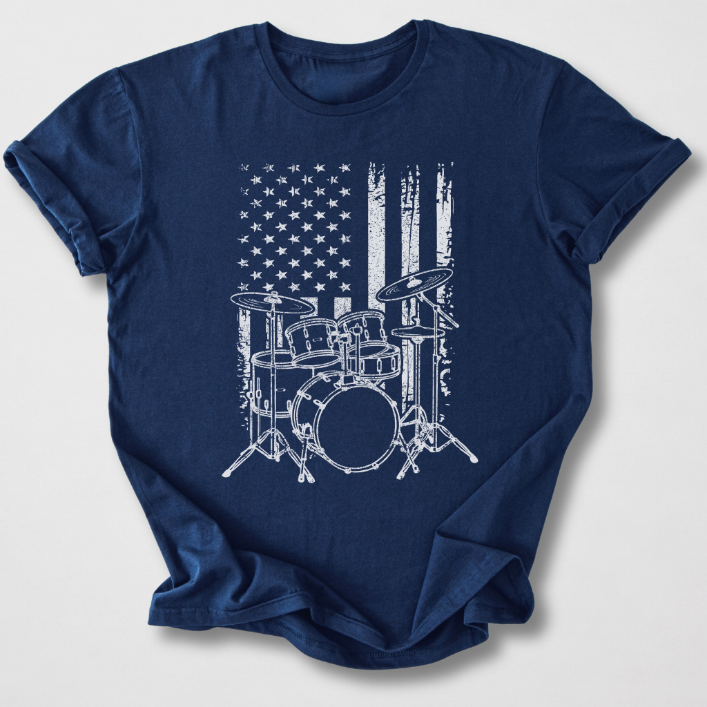 Vintage American Drummer T-Shirt