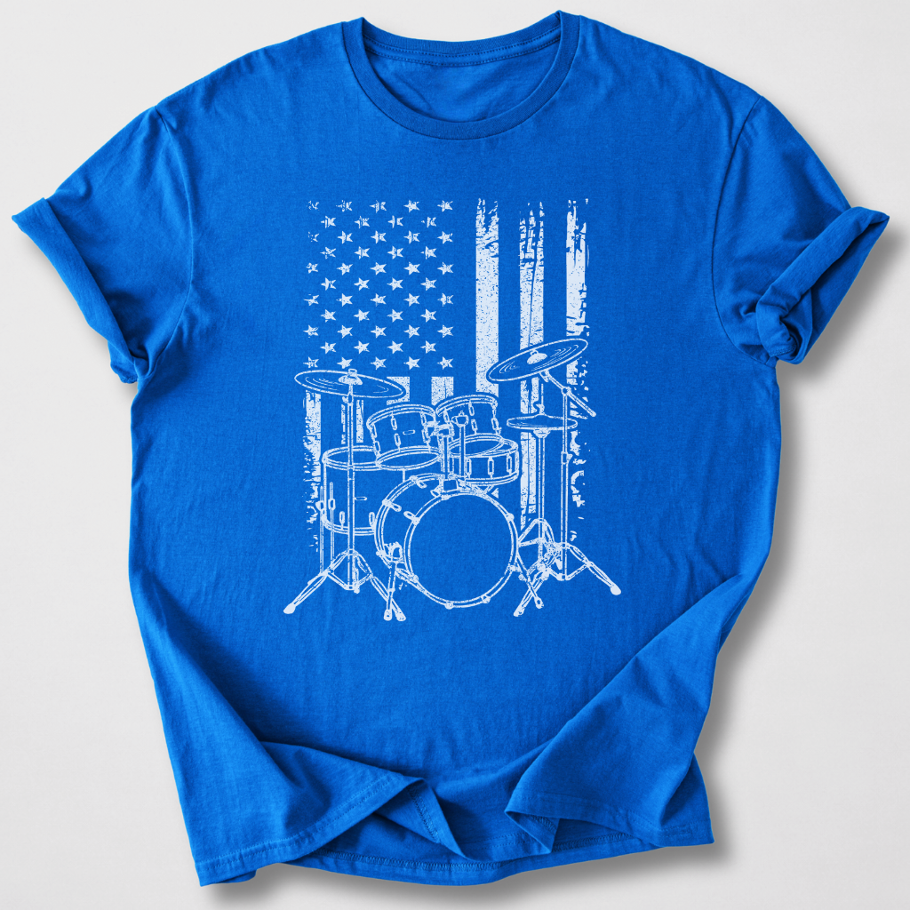 Vintage American Drummer T-Shirt
