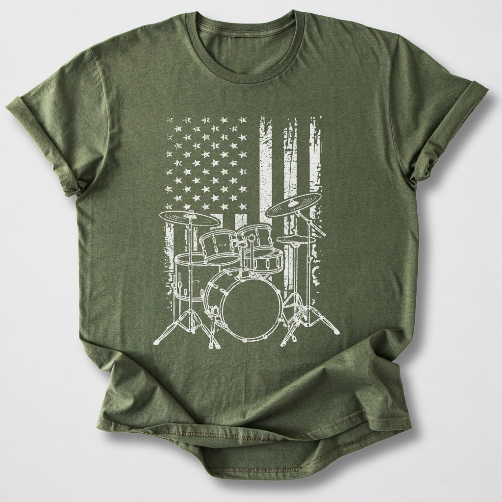 Vintage American Drummer T-Shirt