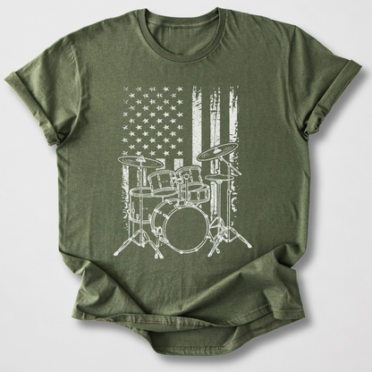 Vintage American Drummer T-Shirt