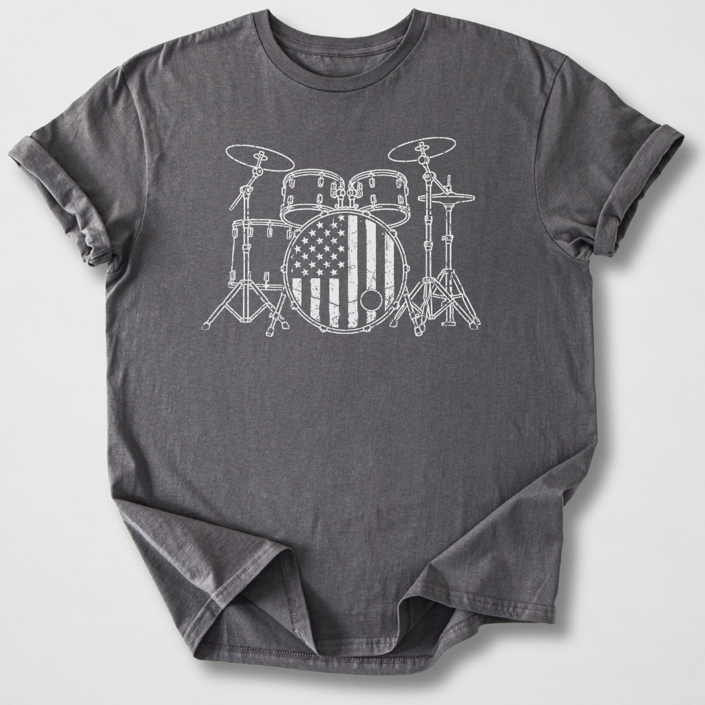 Stars And Stripes Drum T-Shirt