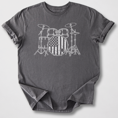 Stars And Stripes Drum T-Shirt