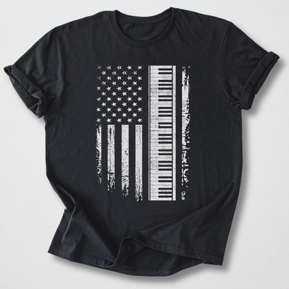 Stars And Stripes Piano T-Shirt
