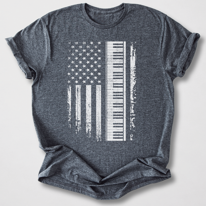 Stars And Stripes Piano T-Shirt