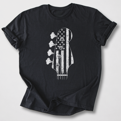 American Headstock Bass T-Shirt