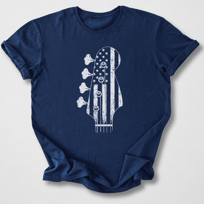 American Headstock Bass T-Shirt