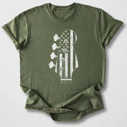 American Headstock Bass T-Shirt