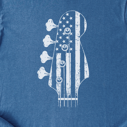 American Headstock Bass T-Shirt
