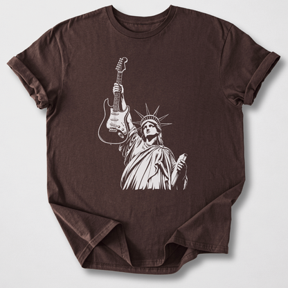 Lady Liberty Guitar T-Shirt