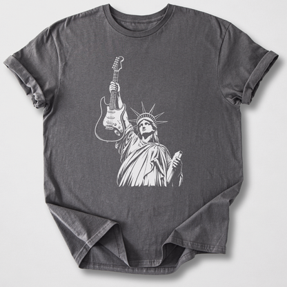 Lady Liberty Guitar T-Shirt