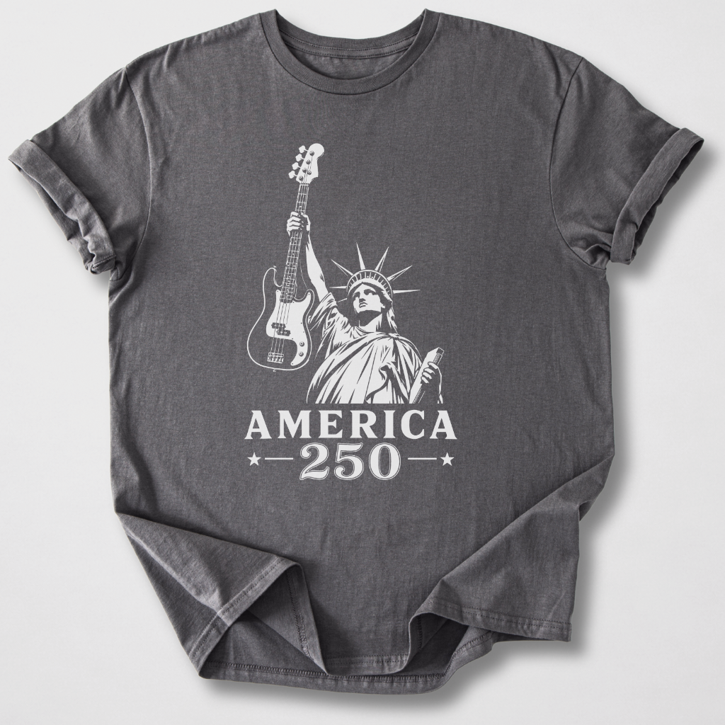 Lady Liberty 250 Bass T-Shirt