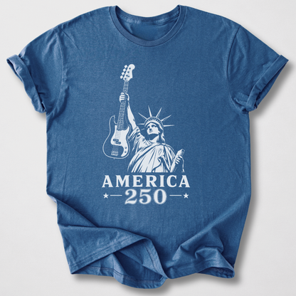 Lady Liberty 250 Bass T-Shirt