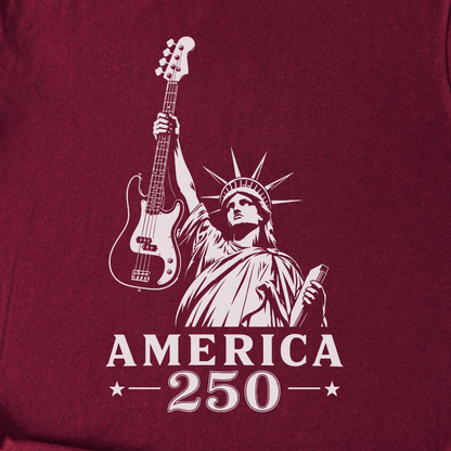 Lady Liberty 250 Bass T-Shirt