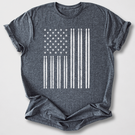 Vintage Drum Flag T-Shirt